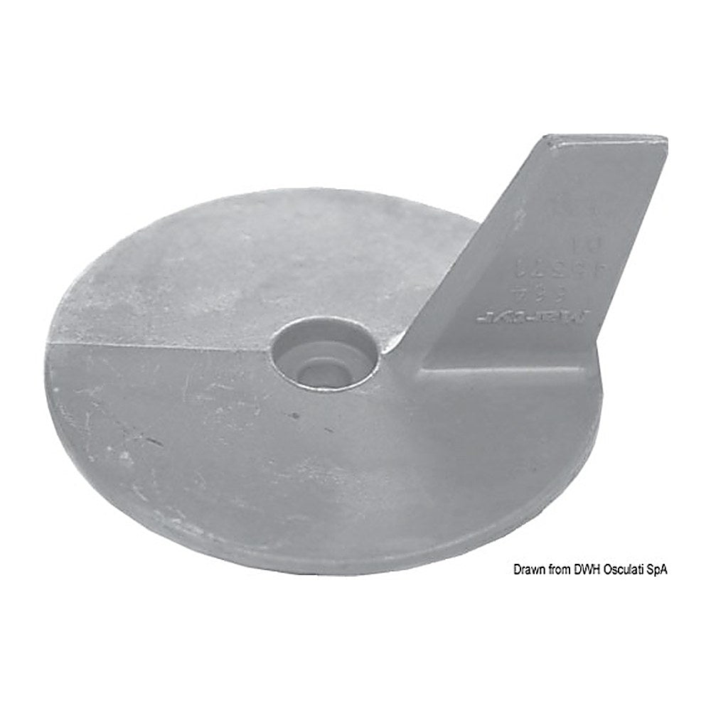 Tecnoseal Magnesium anode for Yamaha/Mariner 20/50 HP - foto originale Osculati Srl