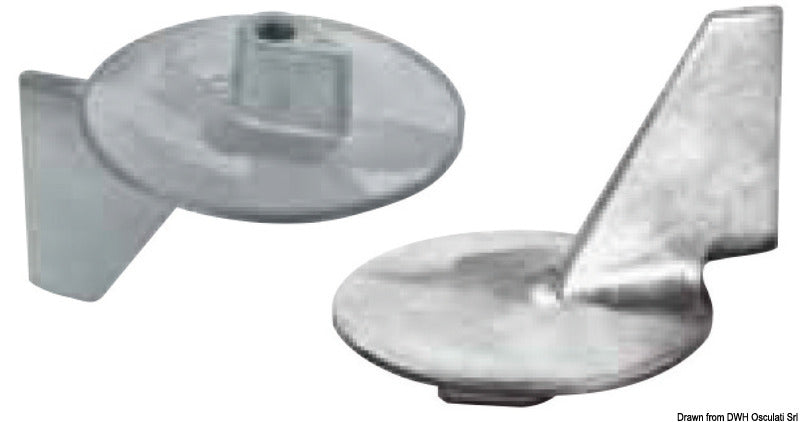 Tecnoseal Fin anode Suzuki 150/225 HP - foto originale Osculati Srl