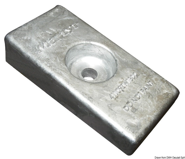Tecnoseal Magnesium anode Mercury 30/300 HP - foto originale Osculati Srl