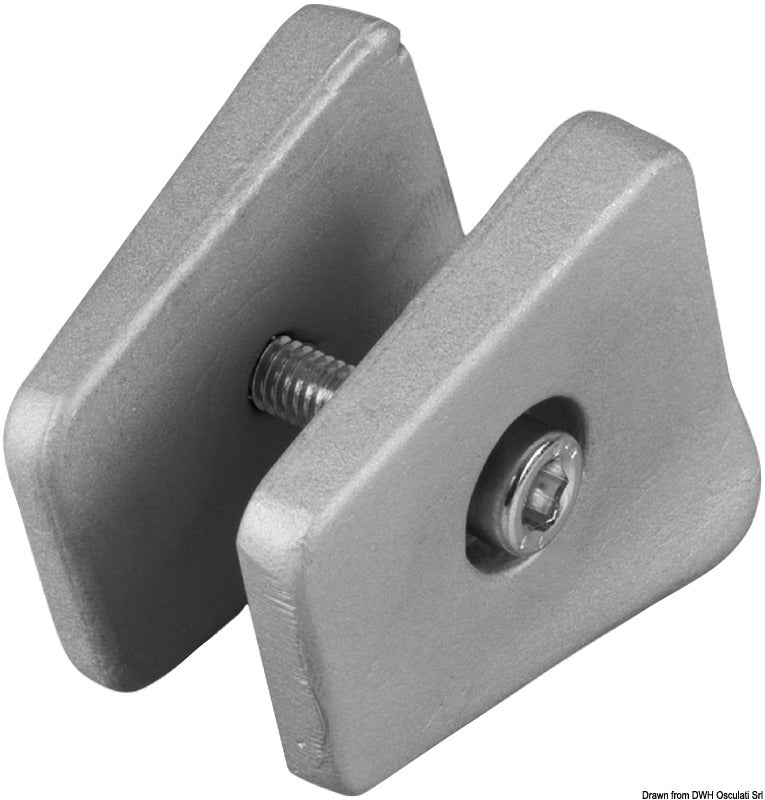 Tecnoseal Double zinc anode for Johnson/Evinrude 20/25/35 HP - foto originale Osculati Srl