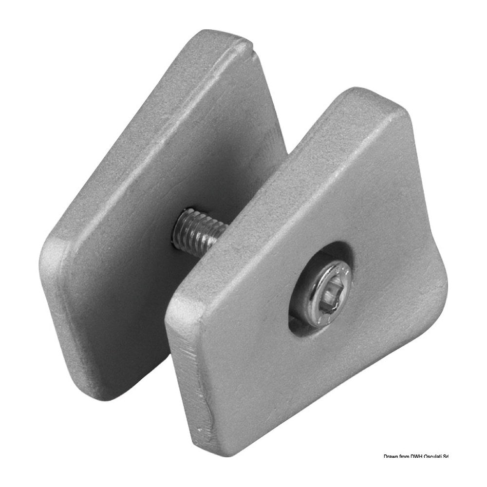 Tecnoseal Double zinc anode for Johnson/Evinrude 20/25/35 HP - foto originale Osculati Srl