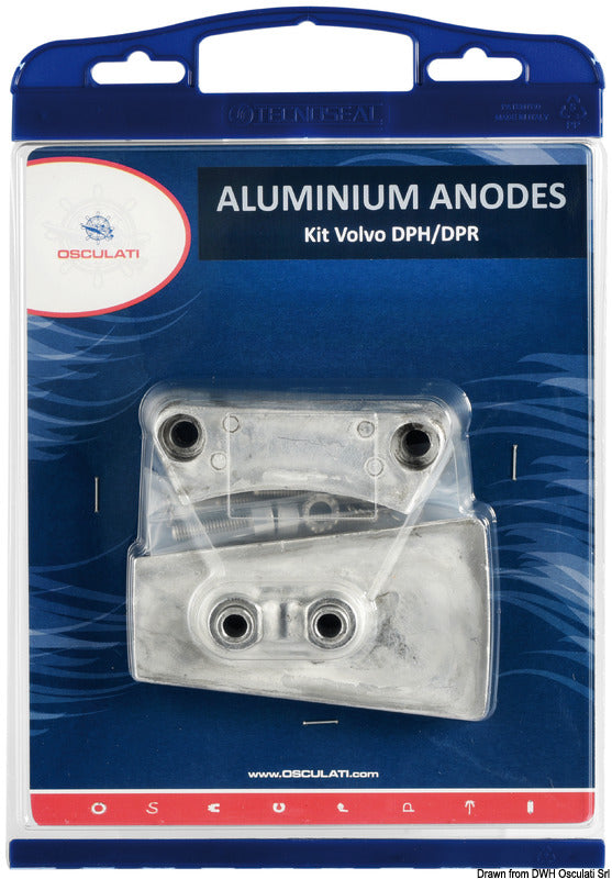 Osculati by Tecnoseal Anode kit for Volvo engines DPH magnesium - foto originale Osculati Srl