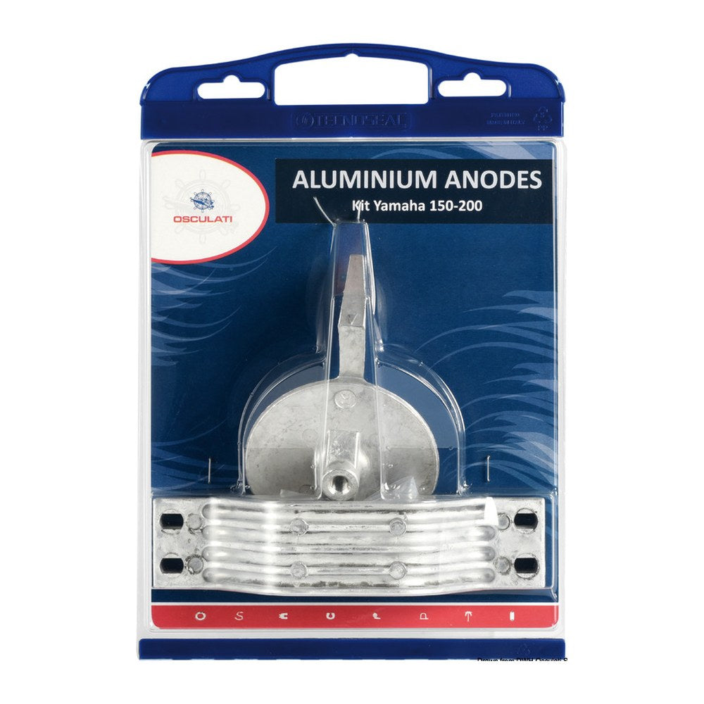 Osculati by Tecnoseal Anode kit for Yamaha outboards 150/200 aluminium - foto originale Osculati Srl