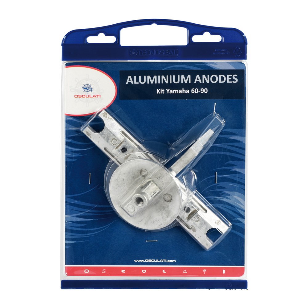 Osculati by Tecnoseal Anode kit for Yamaha outboards 60/90 aluminium - foto originale Osculati Srl