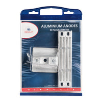 By Tecnoseal Anodenkit für Yamaha 300/350/425 HP Aluminium