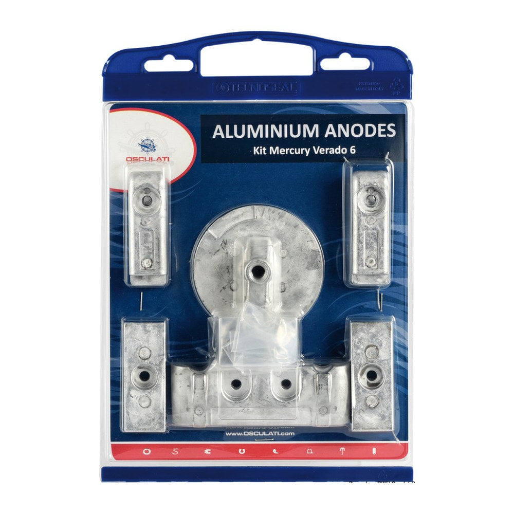 Osculati by Tecnoseal Anode kit for Verado 6 8-pcs. aluminium - foto originale Osculati Srl