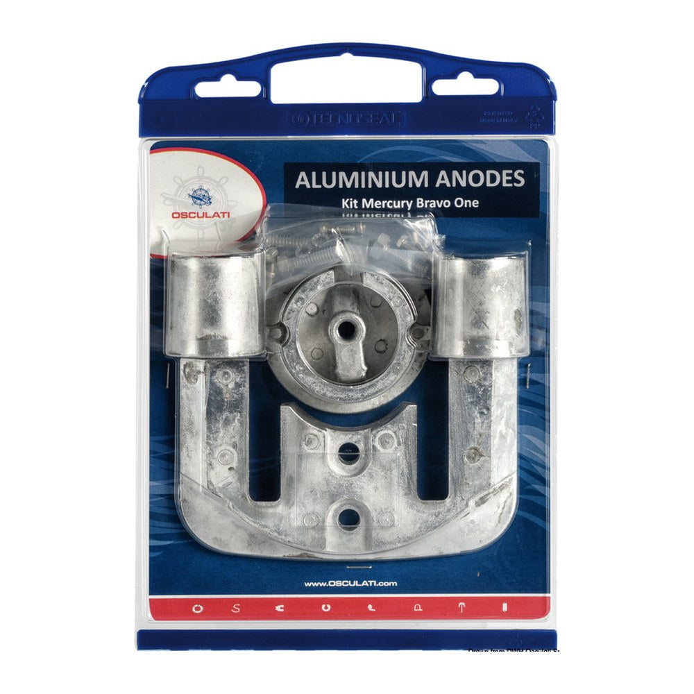 Osculati by Tecnoseal Anode kit Bravo I zinc - foto originale Osculati Srl