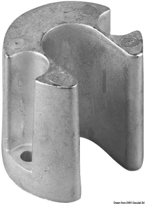 Tecnoseal Bravo/Blackhawk leg anode - foto originale Osculati Srl