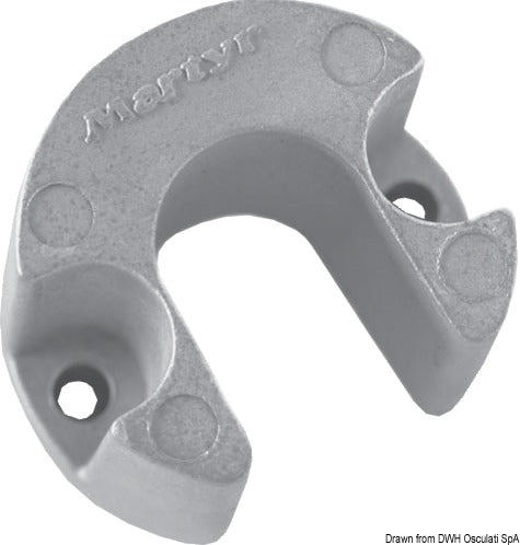 Tecnoseal Bravo/Blackhawk leg anode - foto originale Osculati Srl