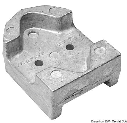 Tecnoseal Aluminium anode for Mercruiser sterndrive units - foto originale Osculati Srl