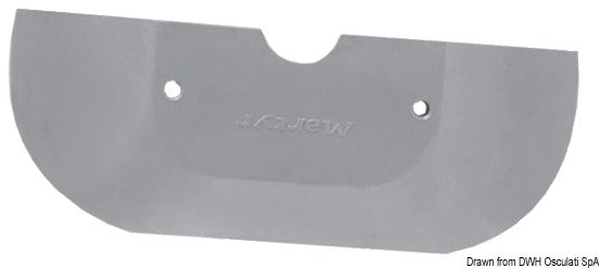 Tecnoseal Plate magnesium anode for Alpha One in/outboards - foto originale Osculati Srl