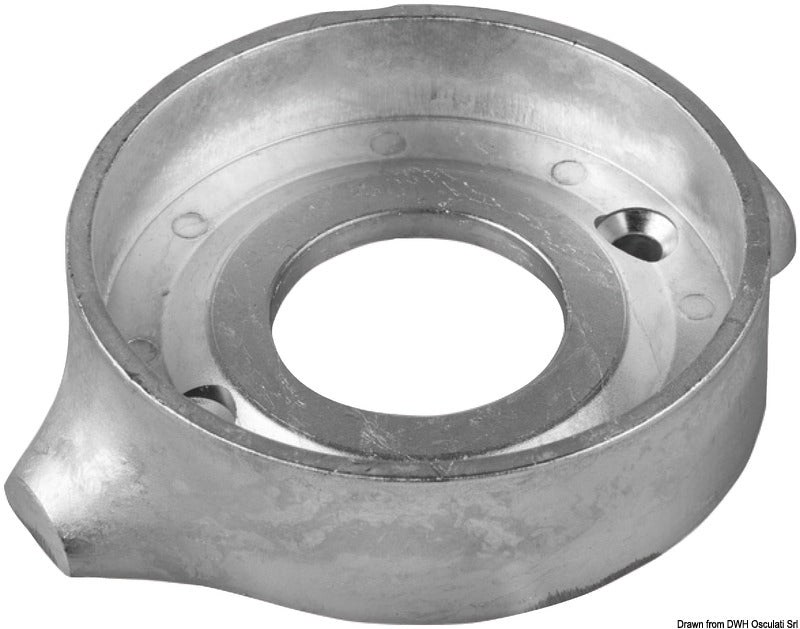 Tecnoseal Aluminium collar anode for Sail Drive Ø 97 mm - foto originale Osculati Srl