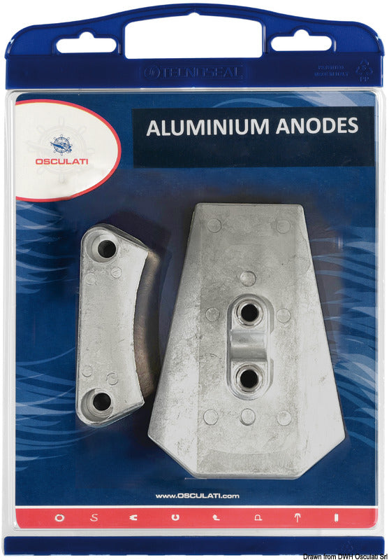 Osculati by Tecnoseal 2-pcs magnesium anode kit DPI - foto originale Osculati Srl