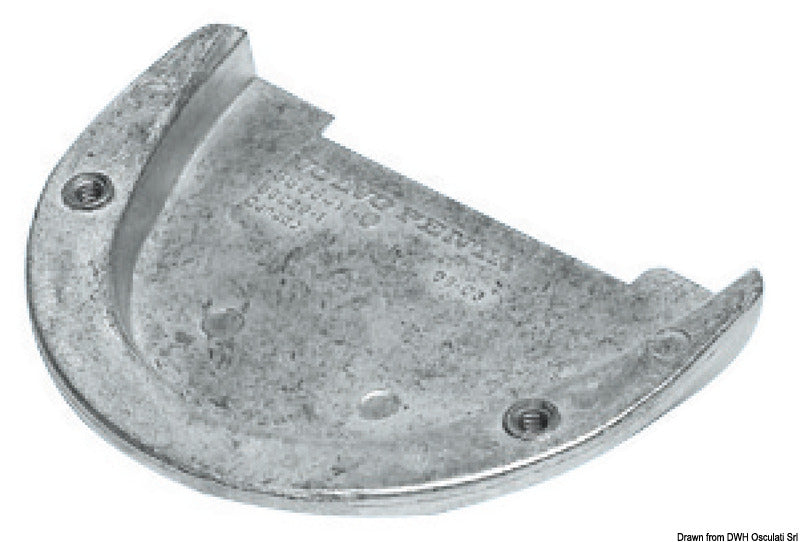Tecnoseal Zinc leg anode Duo Prop - foto originale Osculati Srl