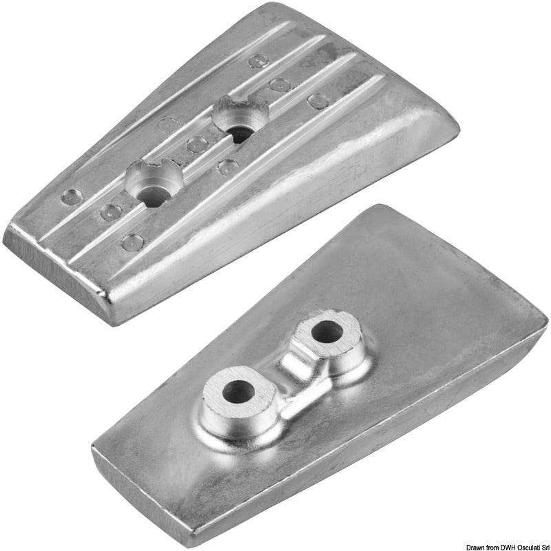Tecnoseal Magnesium anode for Volvo Penta DP 3589875/3589876 - foto originale Osculati Srl
