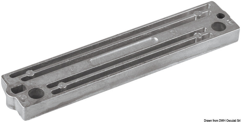 Tecnoseal Zinc rod anode 40/70 HP 4-stroke - foto originale Osculati Srl