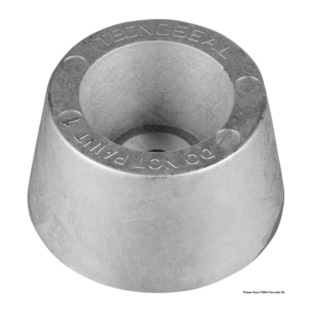 Tecnoseal Zinc circular anode single-bolt mounting - foto originale Osculati Srl