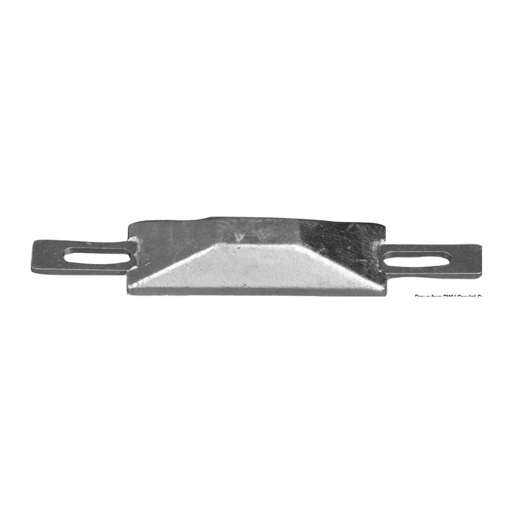 Tecnoseal Rectangular anode w/insert 95x34x17 mm - foto originale Osculati Srl