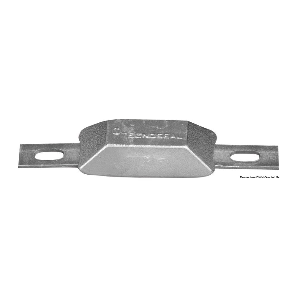Tecnoseal Rectangular anode w/insert 96x40x25 mm - foto originale Osculati Srl