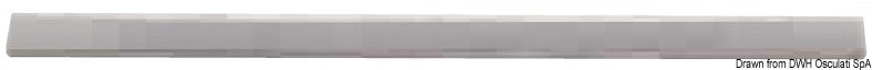 Tecnoseal Magnesium anode Aliscafi series 900x50x12mm 0.85kg - foto originale Osculati Srl
