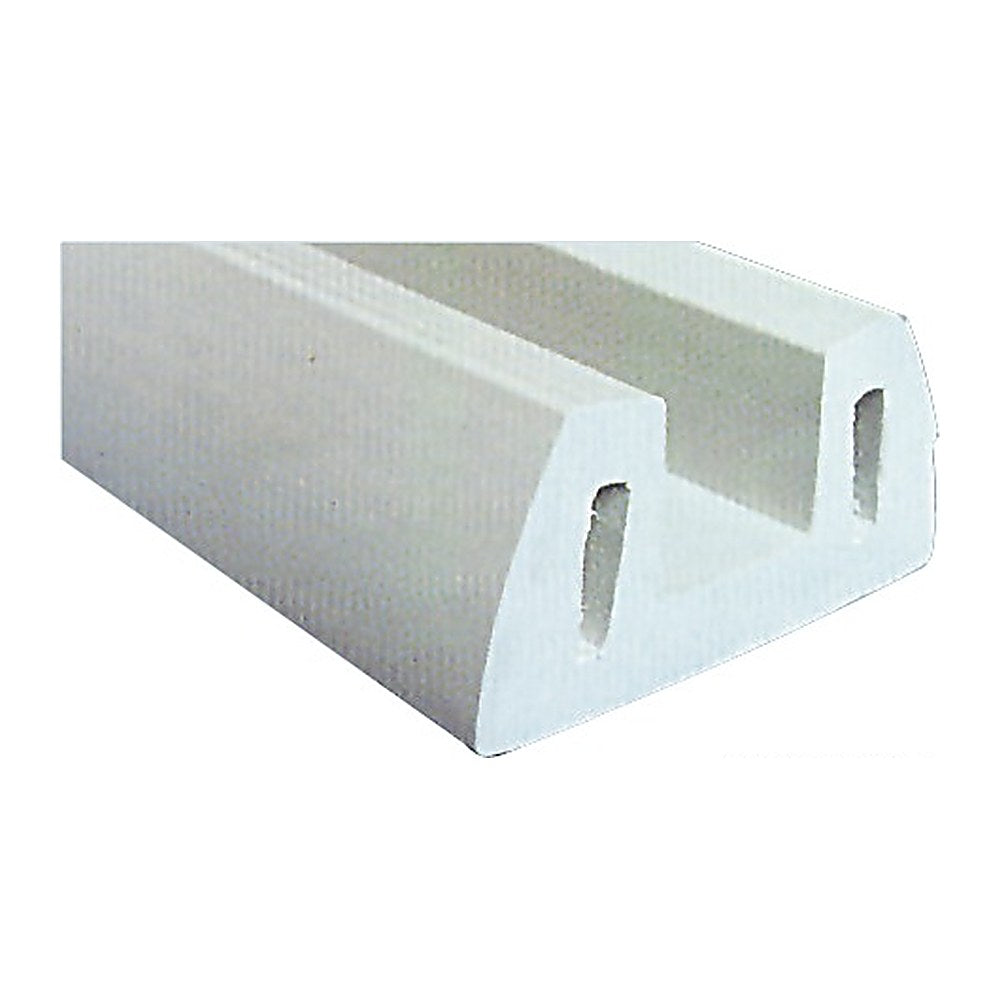Tessilmare Gray PVC profile 72x30 mm Cut-down size 2m - foto originale Osculati Srl