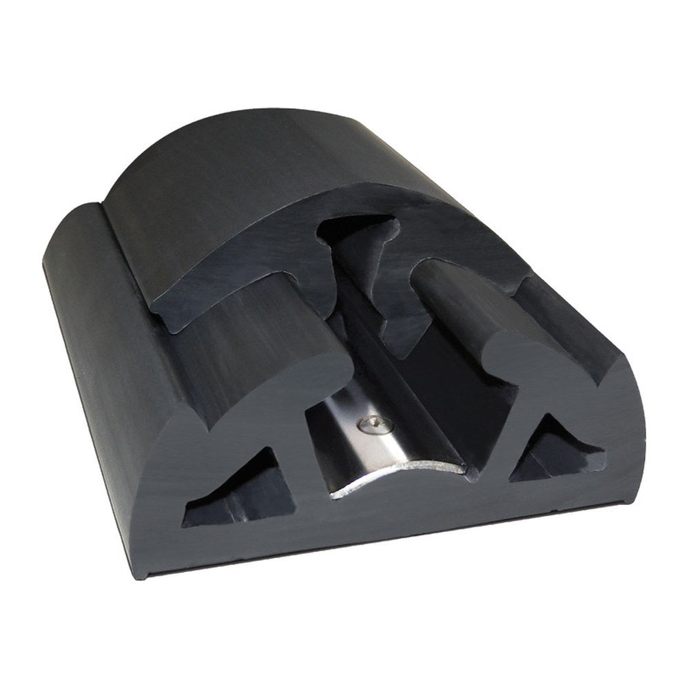 Tessilmare BINO fender profile black 90x53 mm 12m (pack of 12) - foto originale Osculati Srl