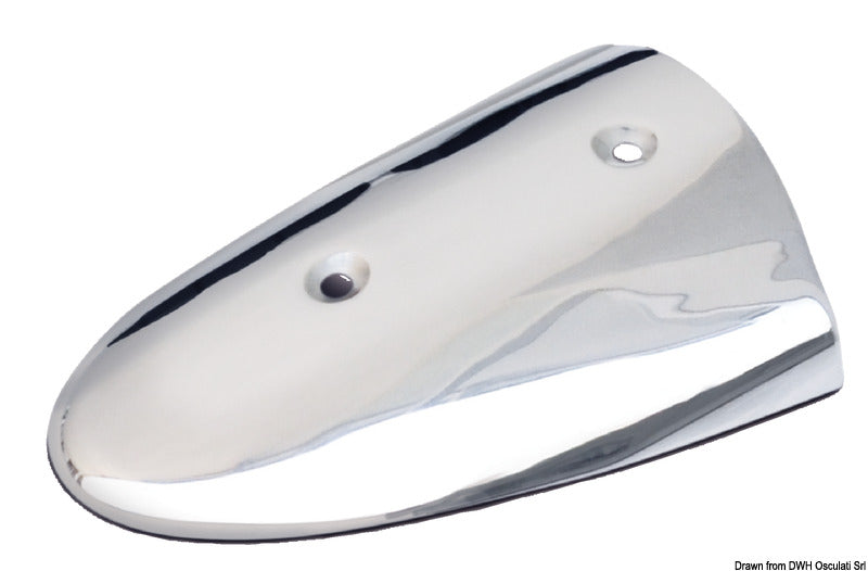 Tessilmare SPHAERA 35 fender profile SS end cap for slim base - foto originale Osculati Srl