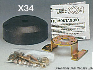 Ultraflex Hub cover 90° for T71 - foto originale Osculati Srl