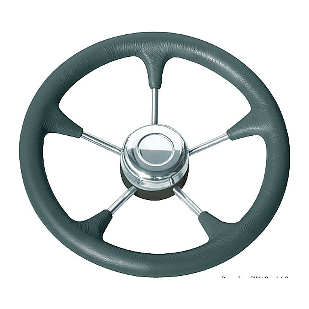Soft polyurethane steering wheel cone black 350mm - foto originale Osculati Srl