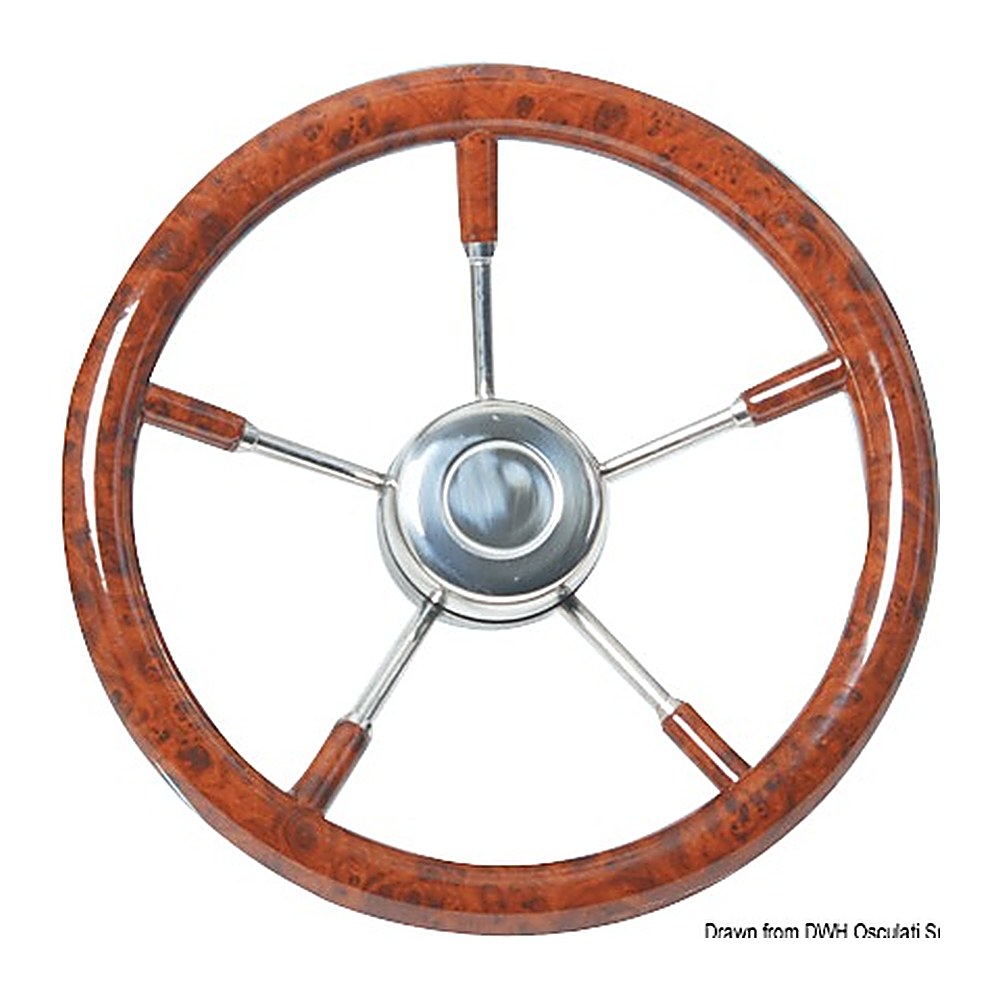 Steering wheel root coated 350 mm - foto originale Osculati Srl