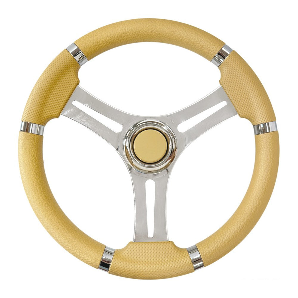 Steering wheel cream wheel 350 mm - foto originale Osculati Srl