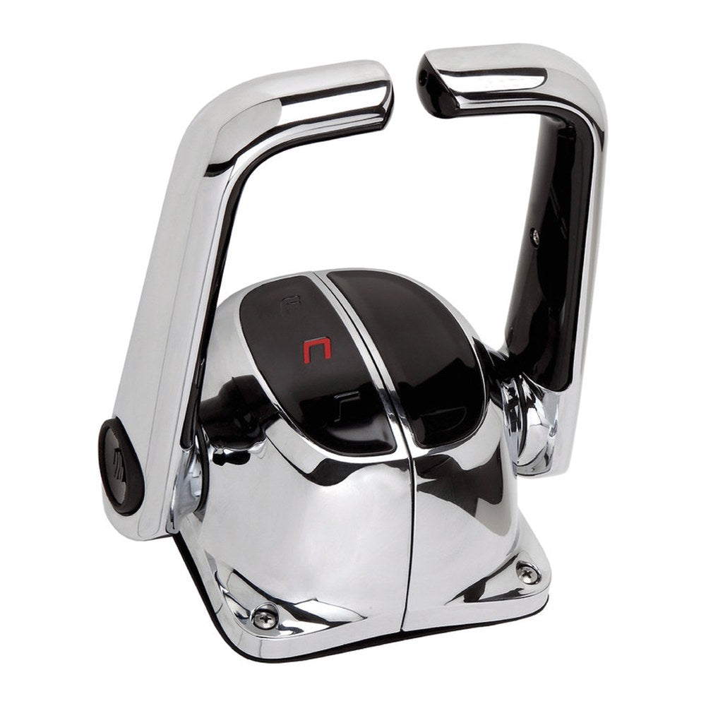 Ultraflex Double lever control box twin-engine chrome B502BC - foto originale Osculati Srl