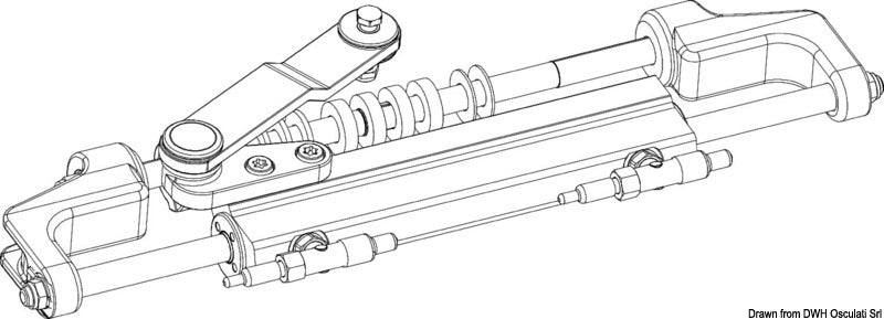 Ultraflex Hydraulic cylinder UC95-OBF/2 - foto originale Osculati Srl