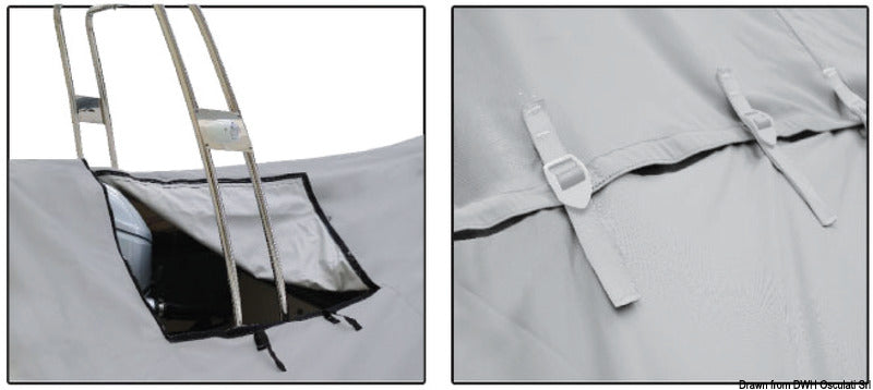 Oceansouth Tailored tarpaulin for dinghies 570/590 cm - foto originale Osculati Srl