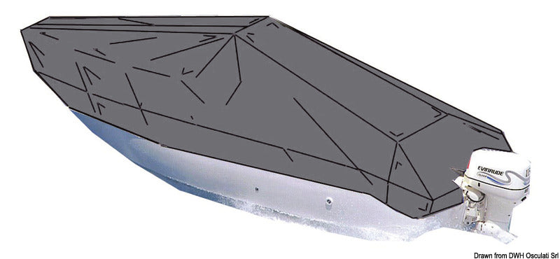 Boat cover for open boats 4200/4400 - foto originale Osculati Srl