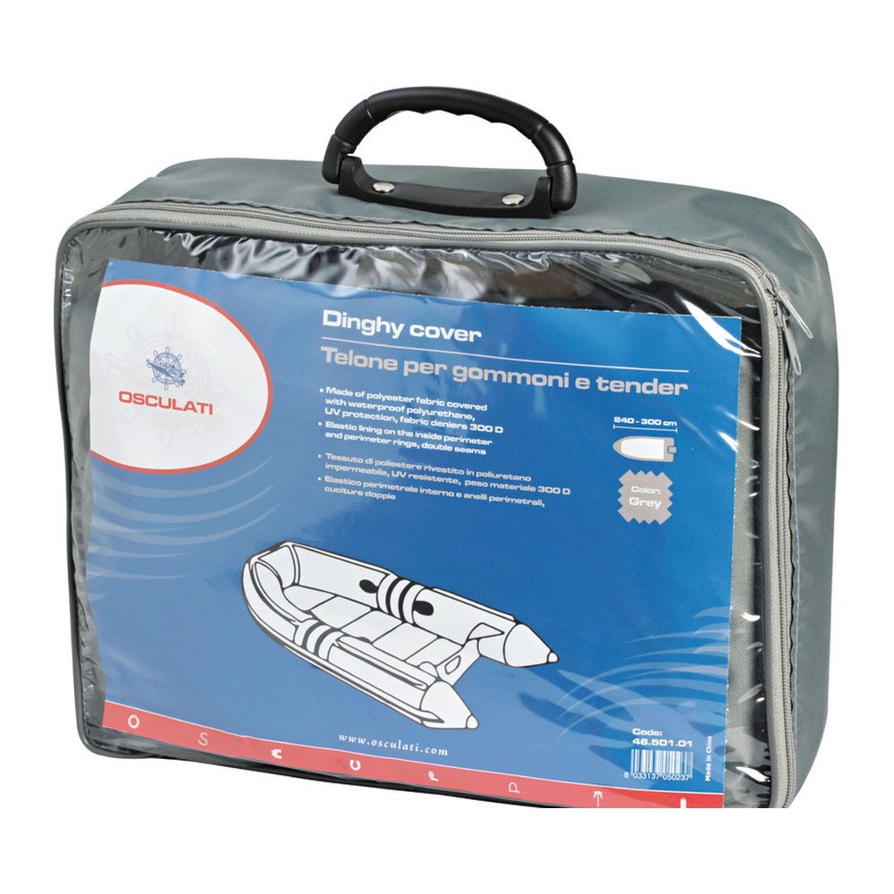 Tarpaulin grey for dinghy 240/300 cm 300D - foto originale Osculati Srl