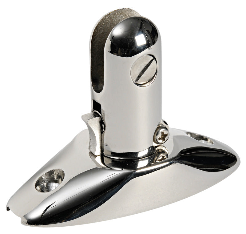 External snap base for biminis 90 x 40 mm - foto originale Osculati Srl