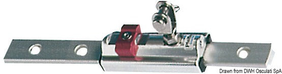 Pfeiffer Fork bracket for rail 25x4 mm - foto originale Osculati Srl