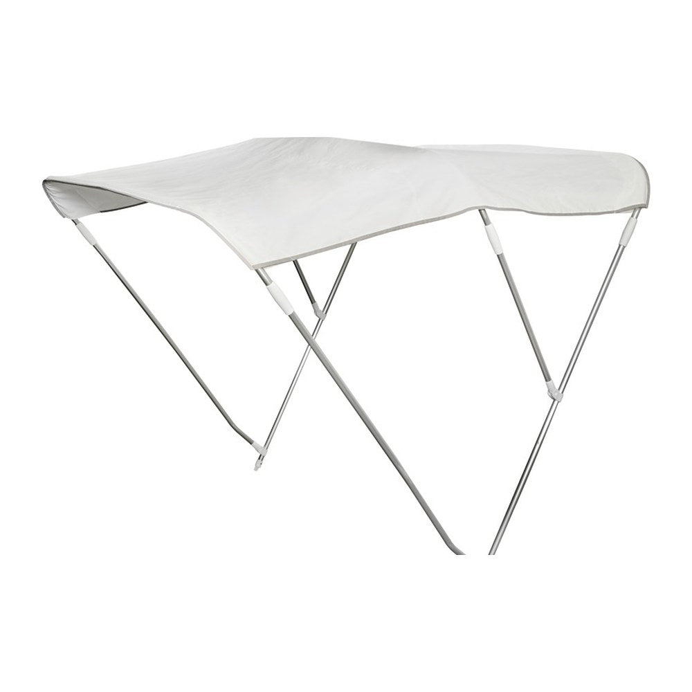 3-arc foldable bimini Ø 22 mm 150/160 cm white - foto originale Osculati Srl