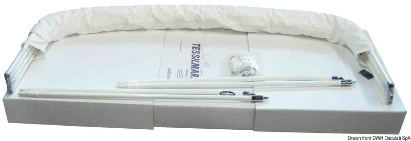 TESSILMARE Shade Master Fish white 210/230cm - foto originale Osculati Srl