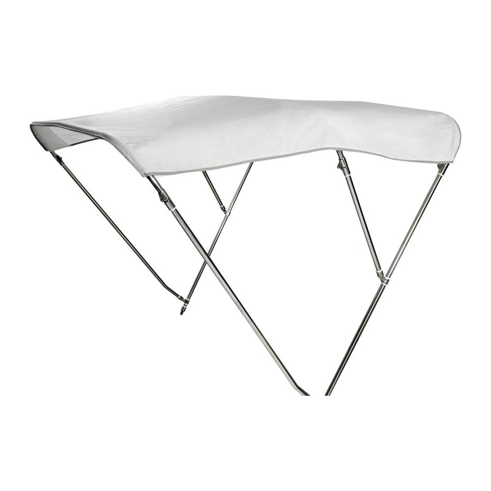 3-arc bimini high AISI316 Ø 25 mm 170/180 cm white - foto originale Osculati Srl
