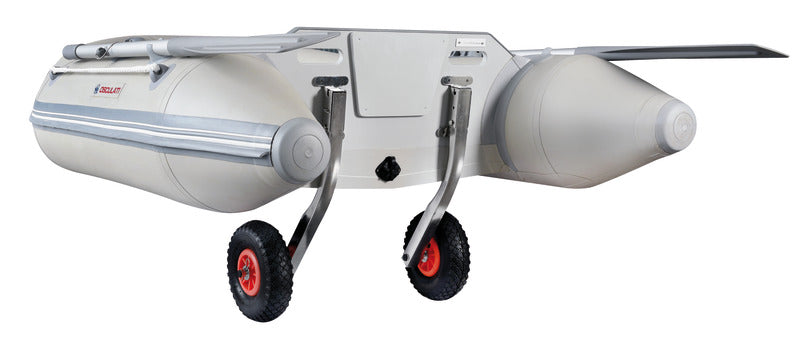 Transom tilting wheels for dinghies 160 kg - foto originale Osculati Srl