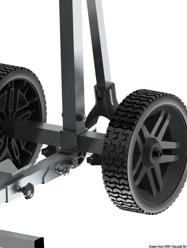 Rooteq Trailer w/foldable wheels - foto originale Osculati Srl