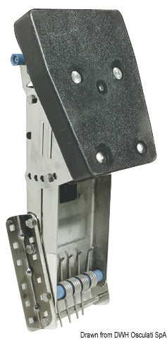 Auxiliary outboard engine bracket for Mega - foto originale Osculati Srl