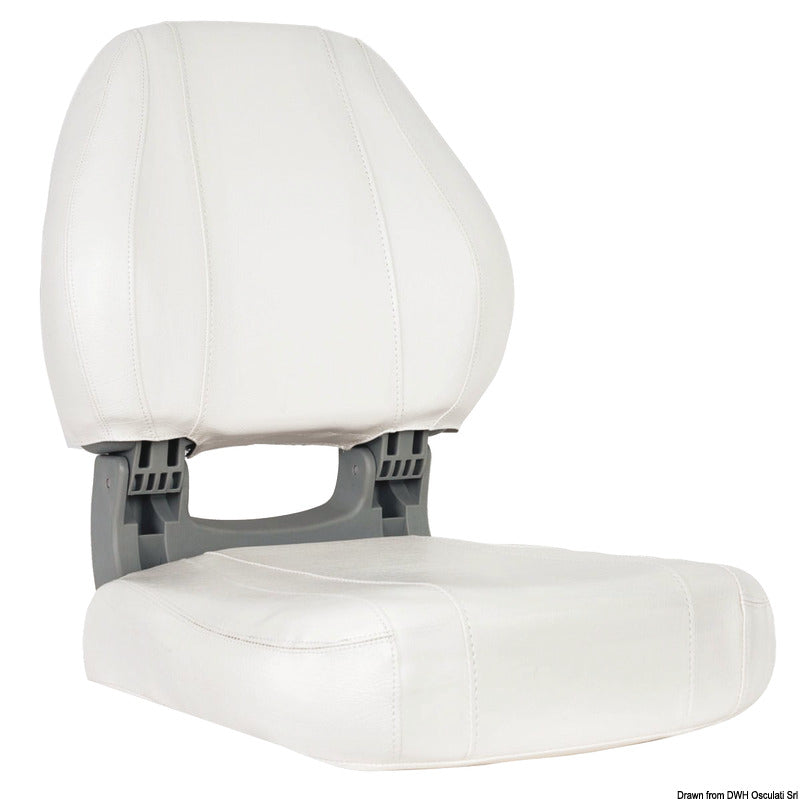 Scirocco ergonomic seat white - foto originale Osculati Srl
