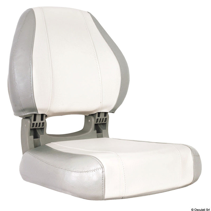 Oceansouth Scirocco ergonomic seat grey + white - foto originale Osculati Srl