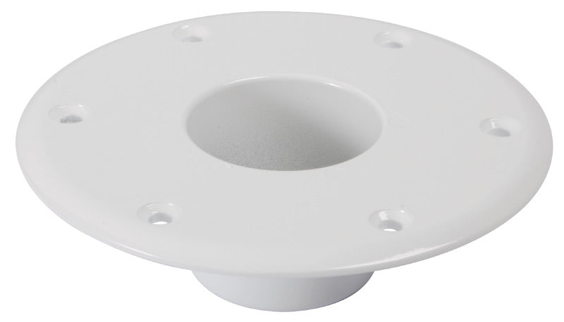 Aluminum table leg - white - foto originale Osculati Srl
