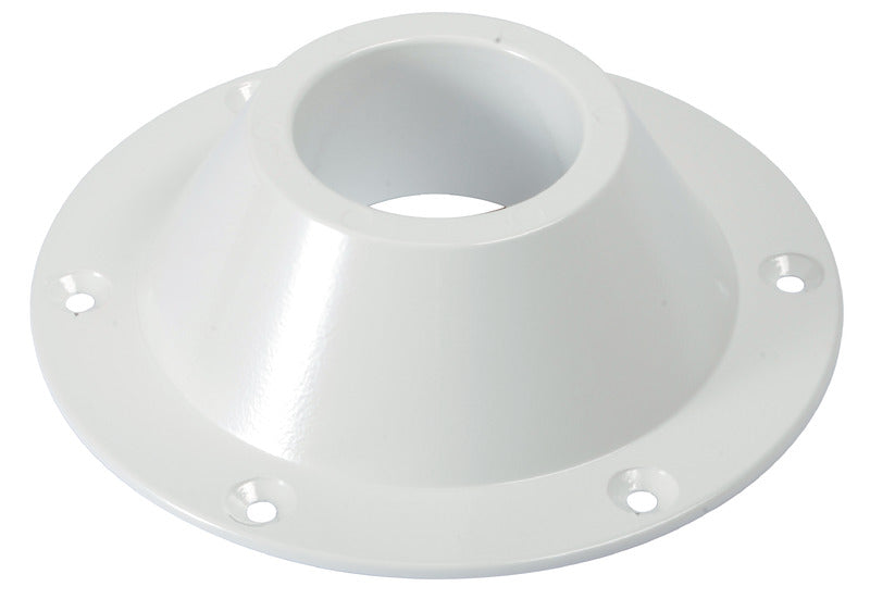 Aluminum table leg - white - foto originale Osculati Srl