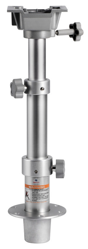 Removable tri-telescopic table pedestal 290/690 mm - foto originale Osculati Srl