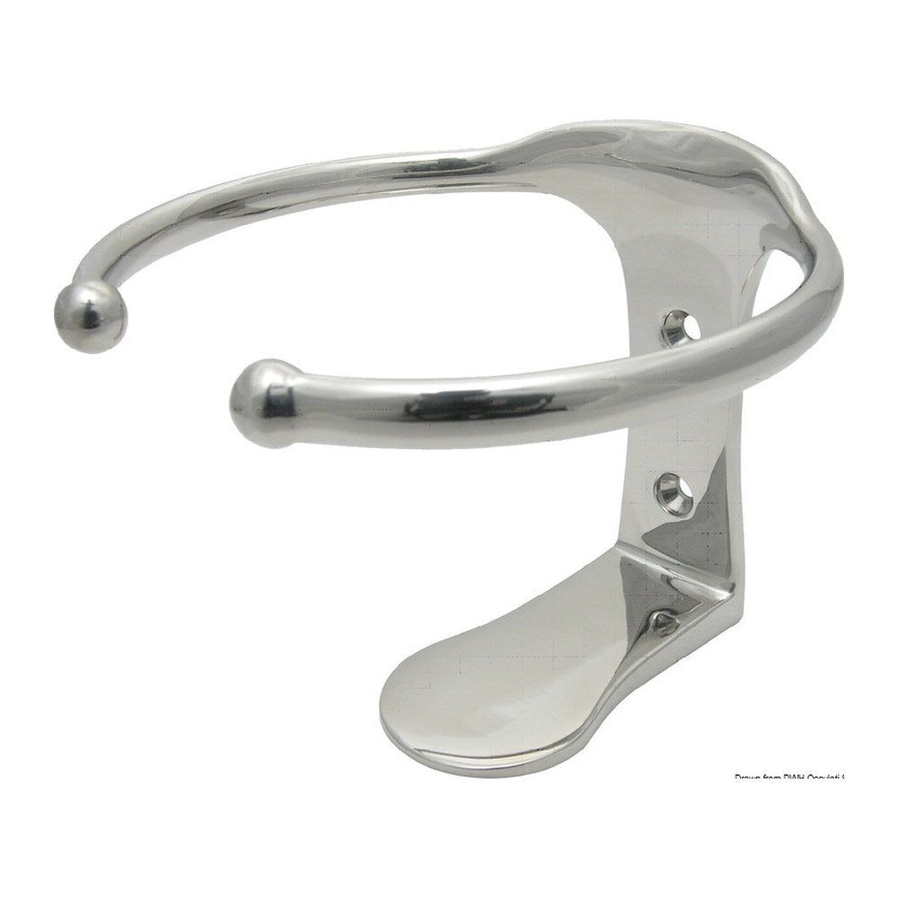 1 cup drink holder AISI 316 screw fixation 106x106 - foto originale Osculati Srl